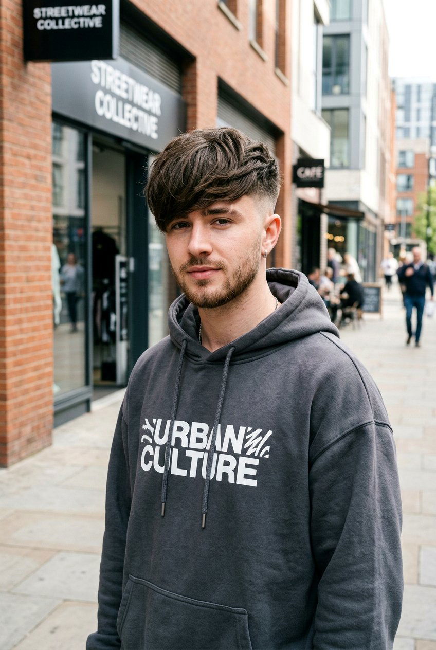 Long Fringe Undercut - 20 mens haircut for longer face shape - 20 men’s haircut for longer face shape
