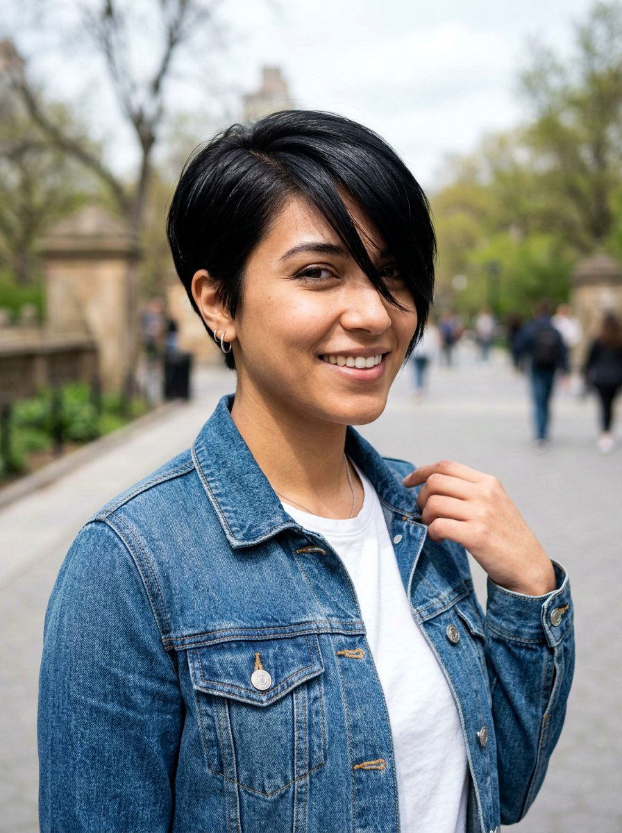 Long Glossy Black Pixie Haircut - 20 glossy black pixie haircut - 20 glossy black pixie haircut