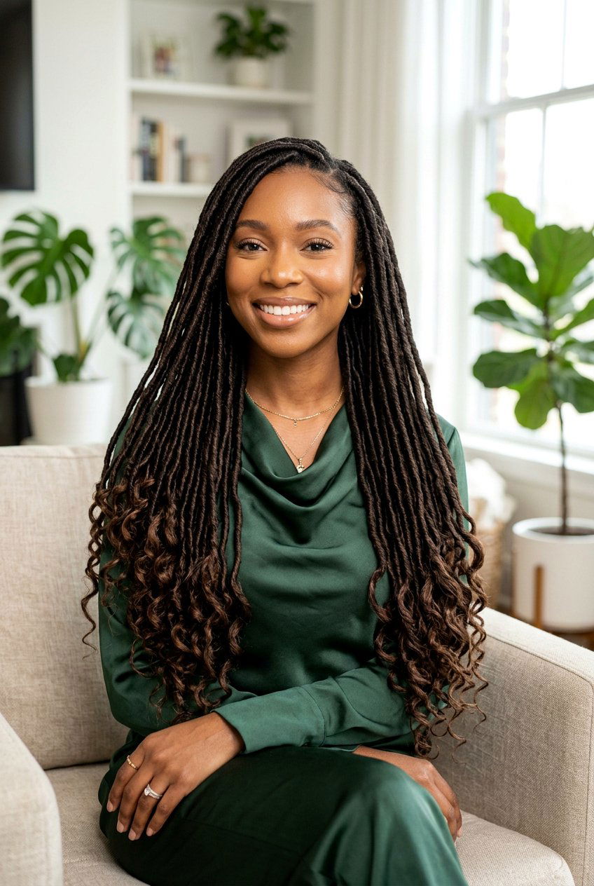 Long Goddess Locs - 20 long loc styles for women - 20 long loc styles for women