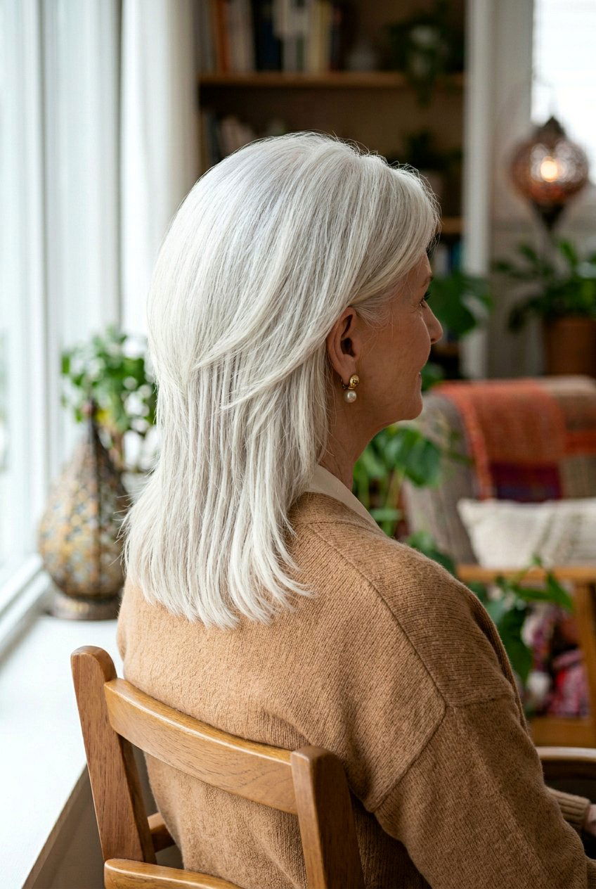Long Graduated Haircut for Women Over 70 - 20 long haircut for women over 70 - 20 long haircut for women over 70