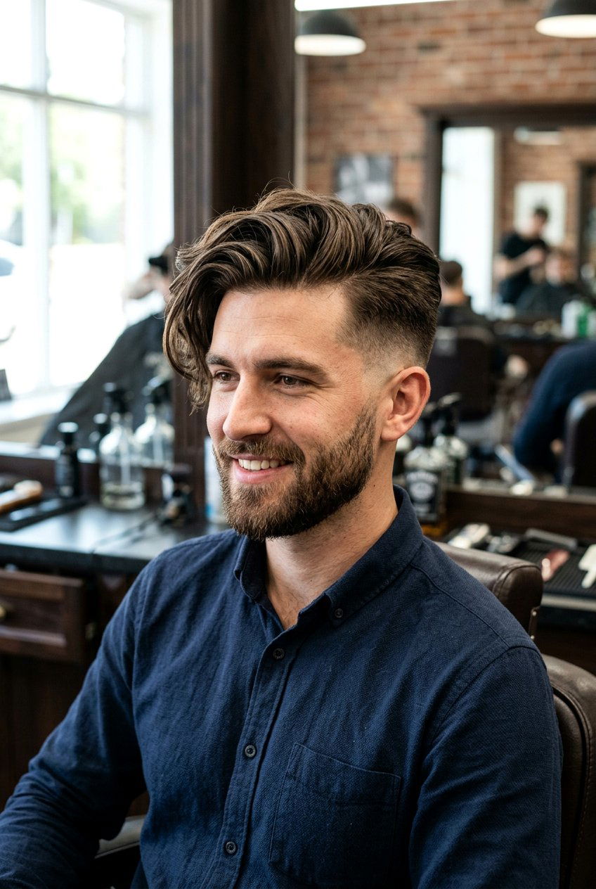 Long Hair Comb Over - 20 comb over fade haircut - 20 comb over fade haircut