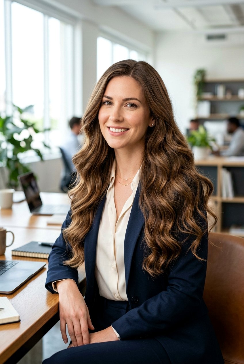 20 Polished Simple Interview Curls for a Professional Look