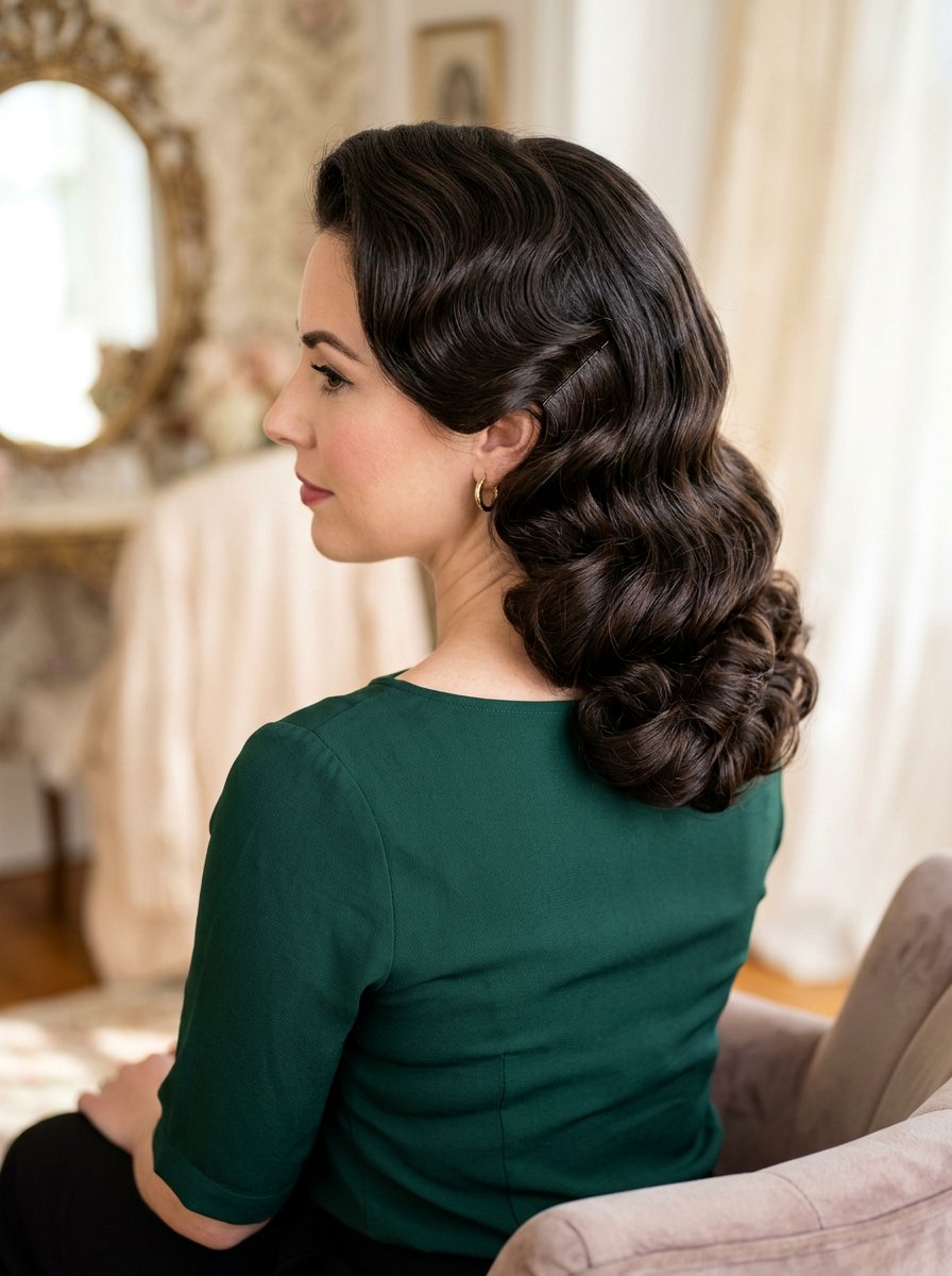 Long Hair Pin Up Curls - 20 pin up curls hairstyle - 20 pin up curls hairstyle