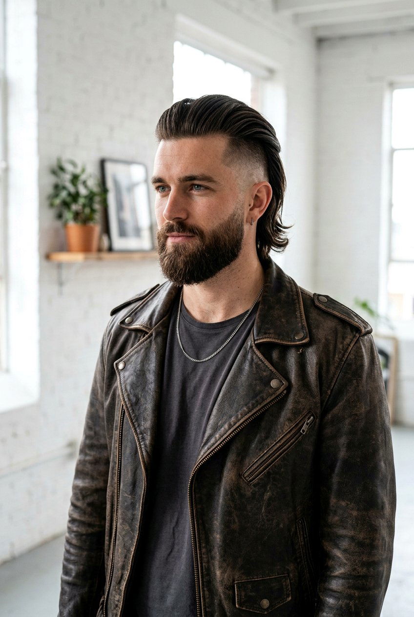Long Hair Slick Back Undercut - 20 undercut with slick back men - 20 undercut with slick back men