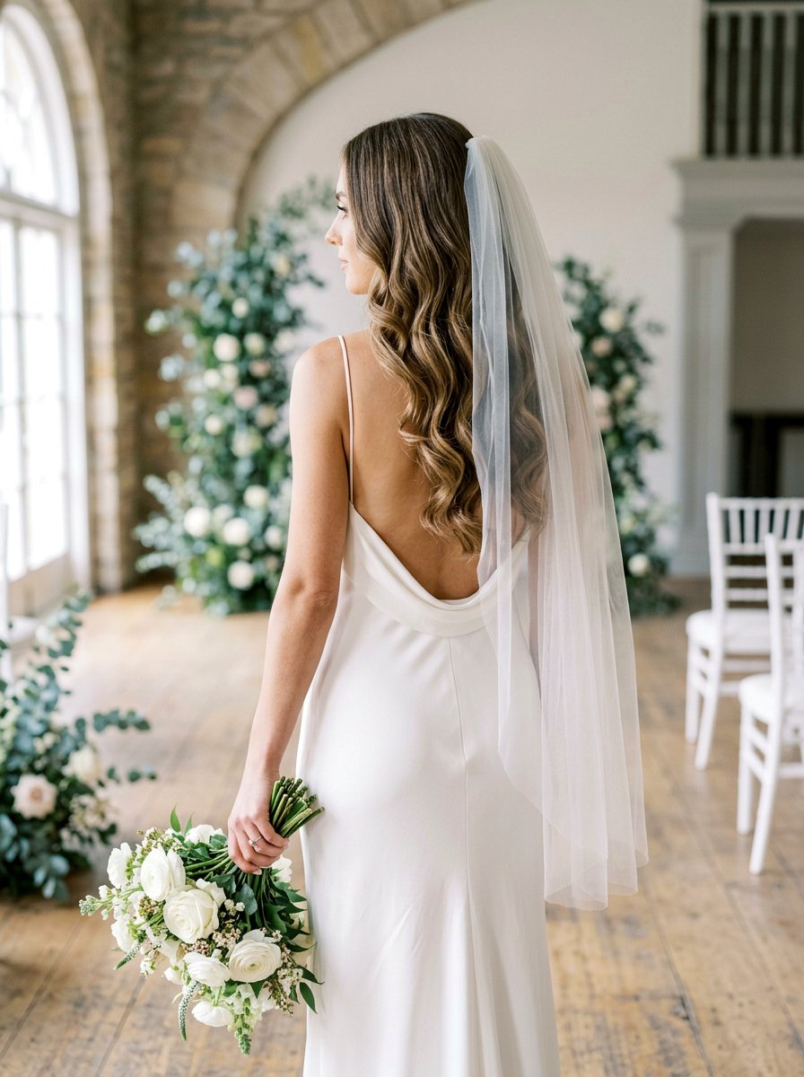 Long Hair Soft Curls Veil - 20 wedding hairstyles with soft curls and veil - 20 wedding hairstyles with soft curls and veil
