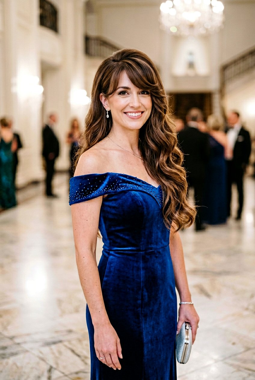 Long Hair With Bottleneck Bangs And Side Part - 20 long haircut with bottleneck bangs - 20 long haircut with bottleneck bangs