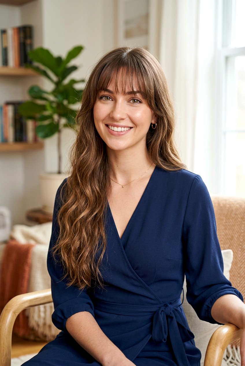 Long Hair With Bottleneck Bangs For Oval Face - 20 long haircut with bottleneck bangs - 20 long haircut with bottleneck bangs