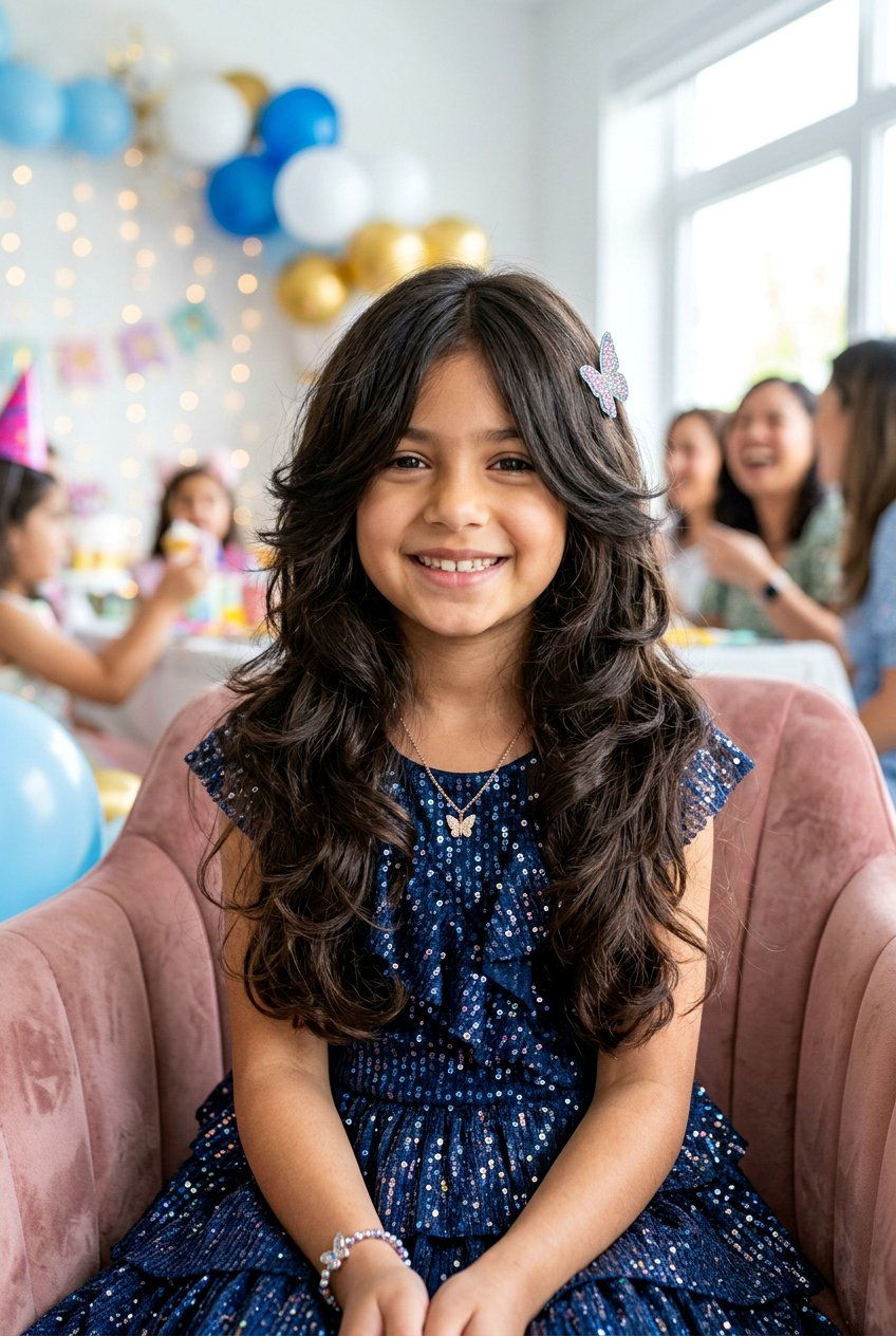 Long Hair With Butterfly Layers - 20 little girls haircut with layers - 20 little girls haircut with layers