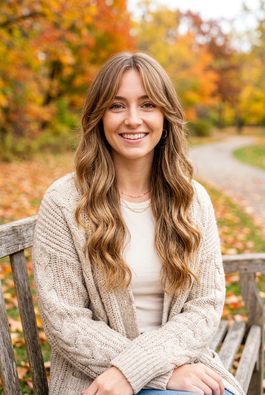 Long Hair With Curtain Bangs - 20 best thick hair haircut ideas - 20 best thick hair haircut ideas