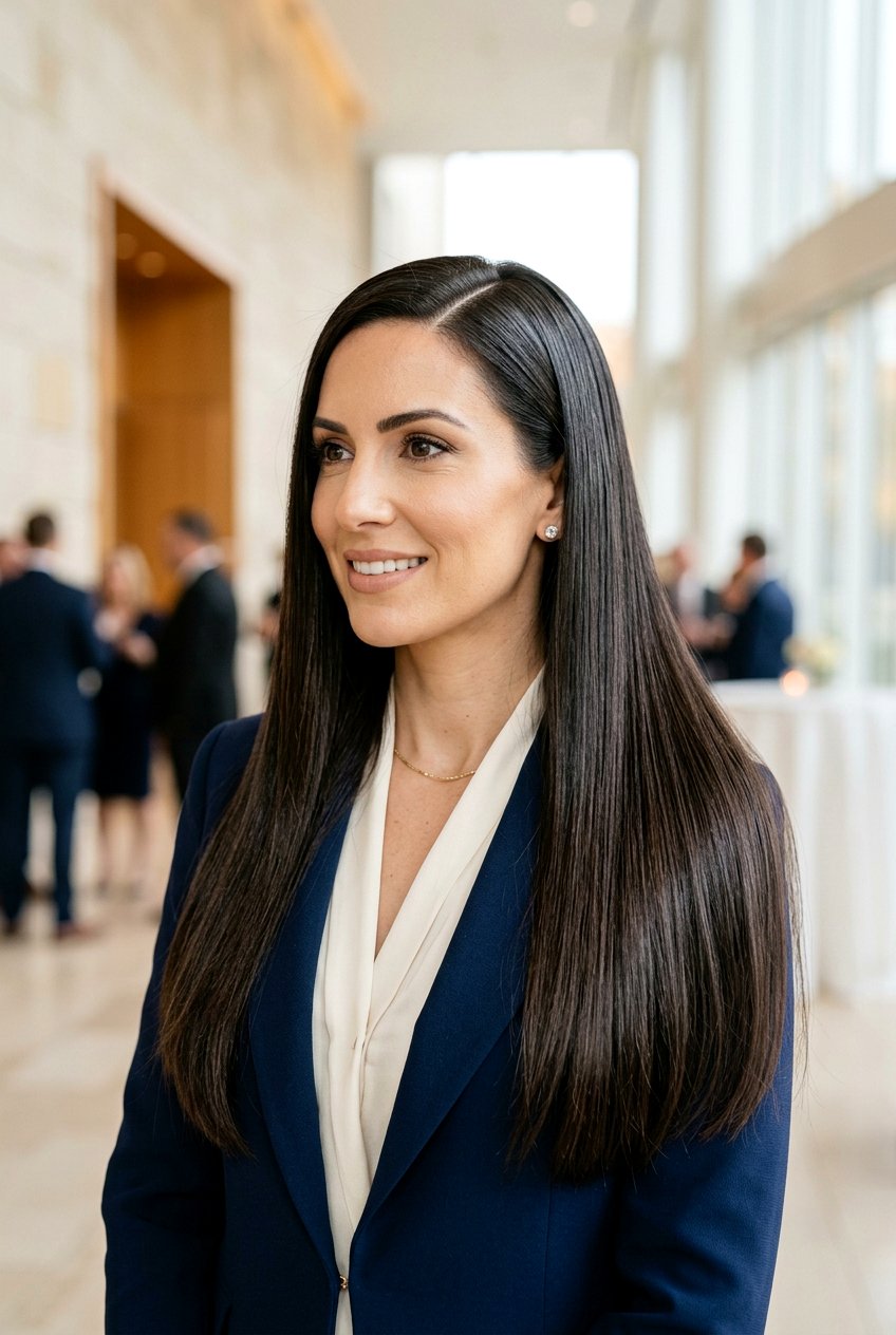 20 Timeless Long Haircut With Side Part Styles to Try Now