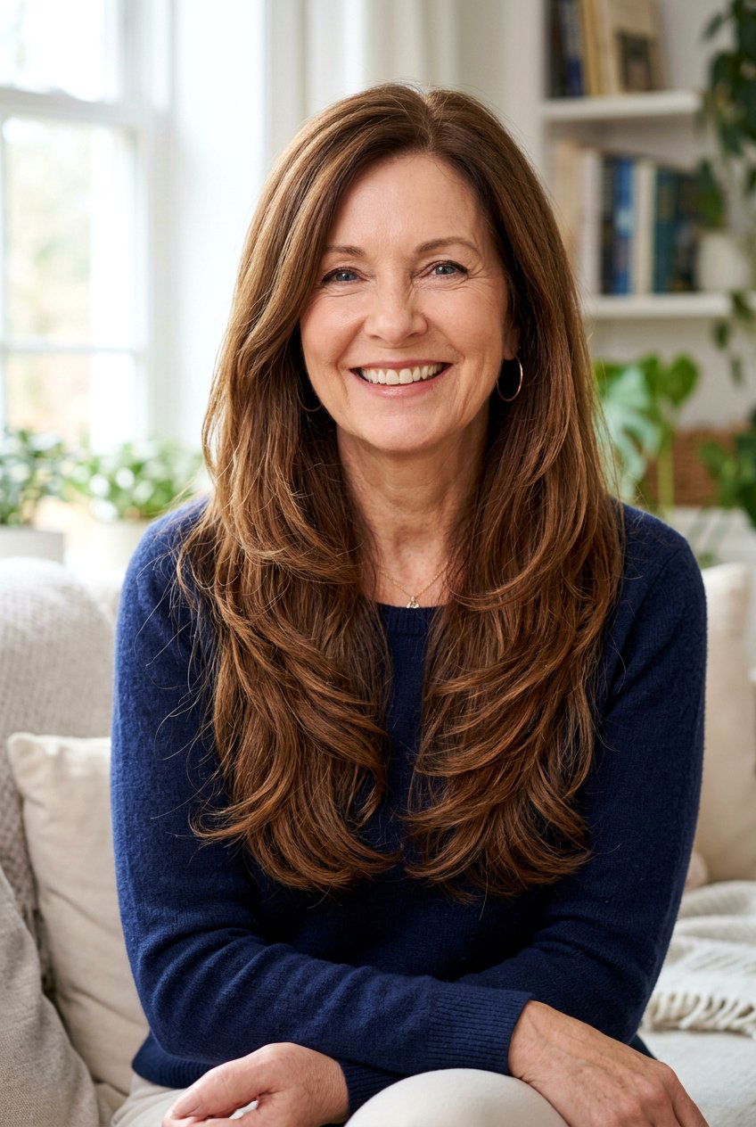 Long Hair With Soft Layers Over 60 - 20 long haircut for women over 60 - 20 long haircut for women over 60