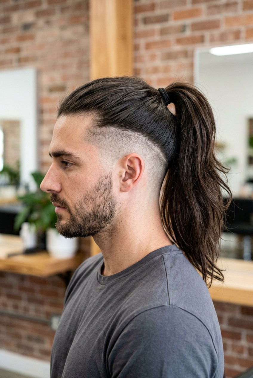 Long Hair With Undercut - 20 long hairstyles for men - 20 long hairstyles for men