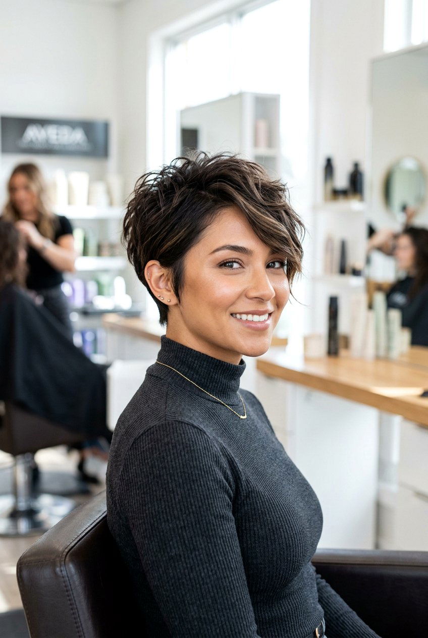 Long Hair to Pixie Cut - 20 before and after haircut ideas - 20 before and after haircut ideas