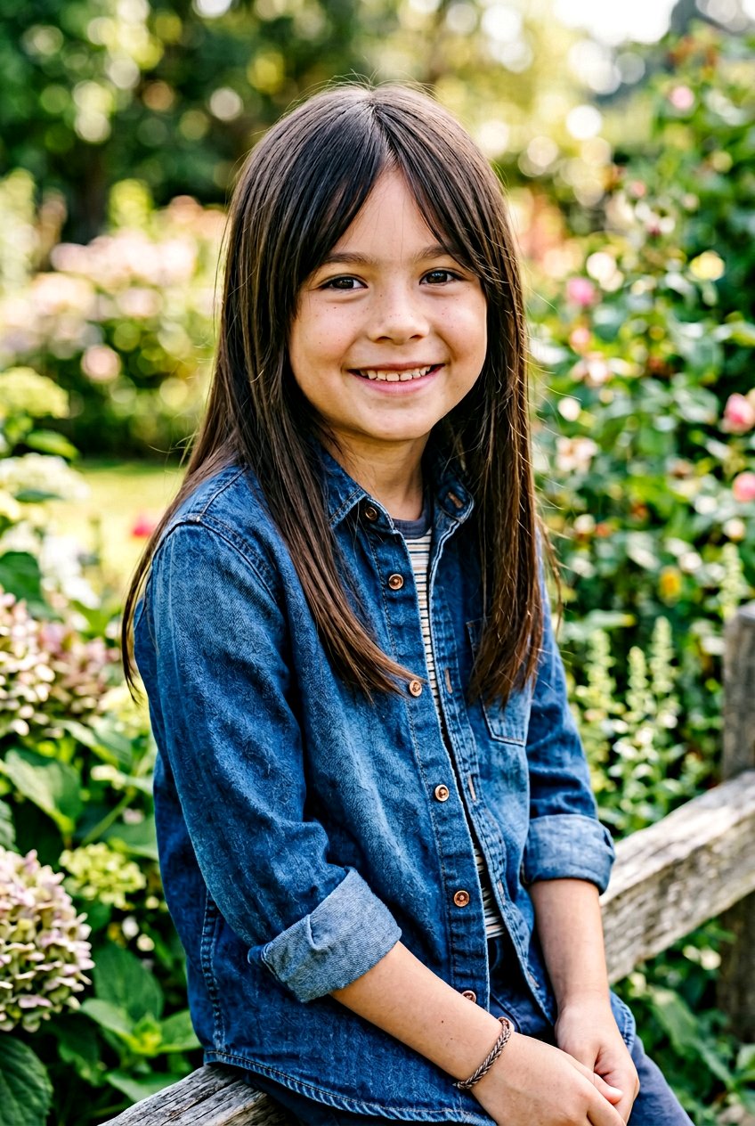 Long Hair with Side Bangs for Little Boys - 20 little boy long haircut styles - 20 little boy long haircut styles