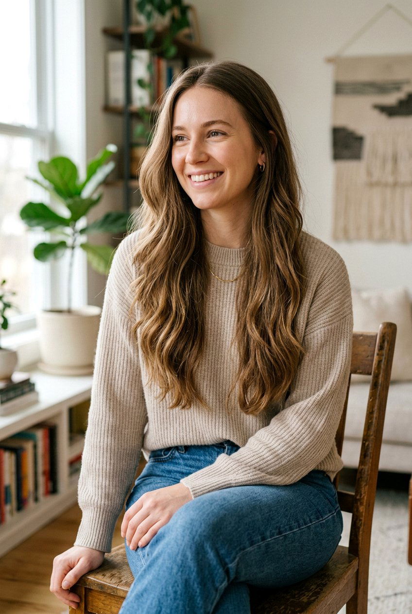 Long Haircut With Invisible Layers And Air Dry Finish - 20 long haircut with invisible layers - 20 long haircut with invisible layers