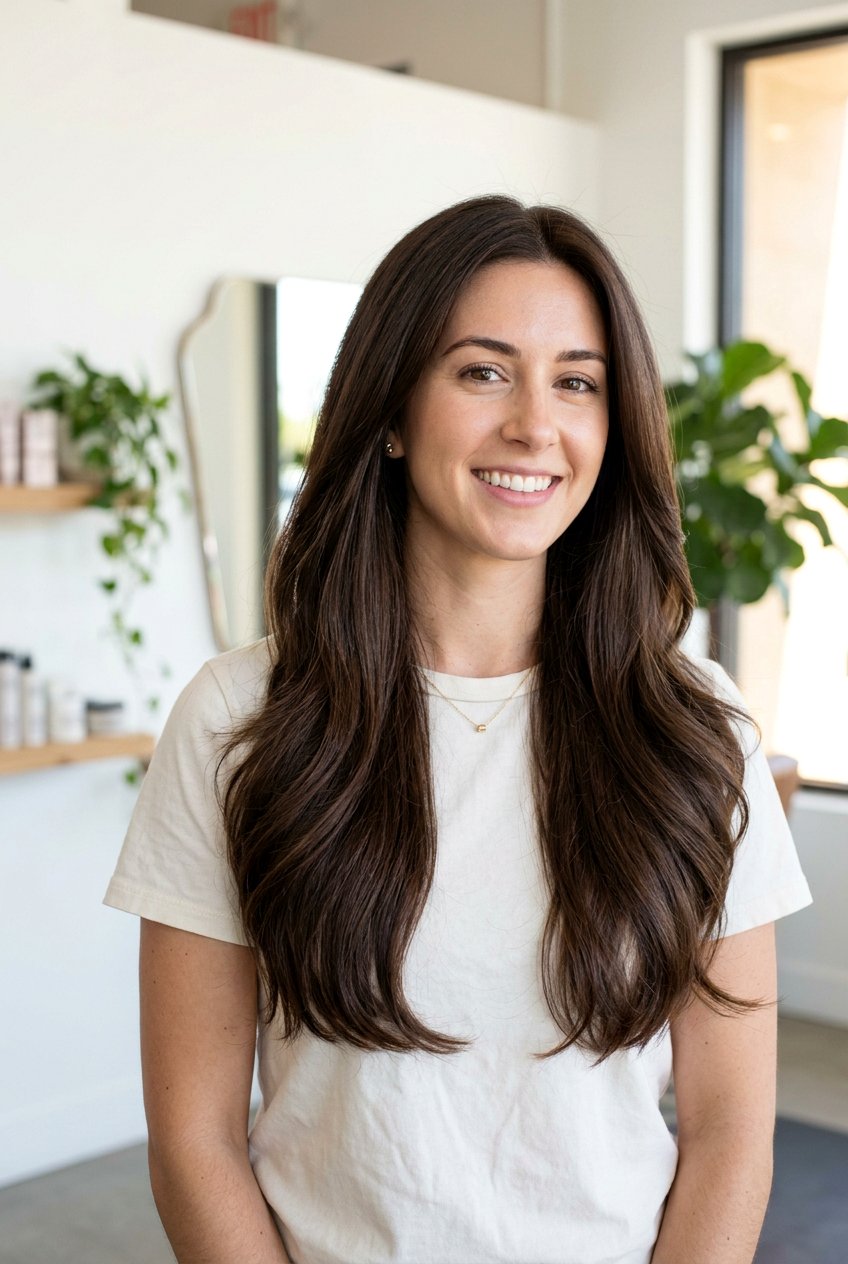 Long Haircut With Invisible Layers For Thick Hair - 20 long haircut with invisible layers - 20 long haircut with invisible layers