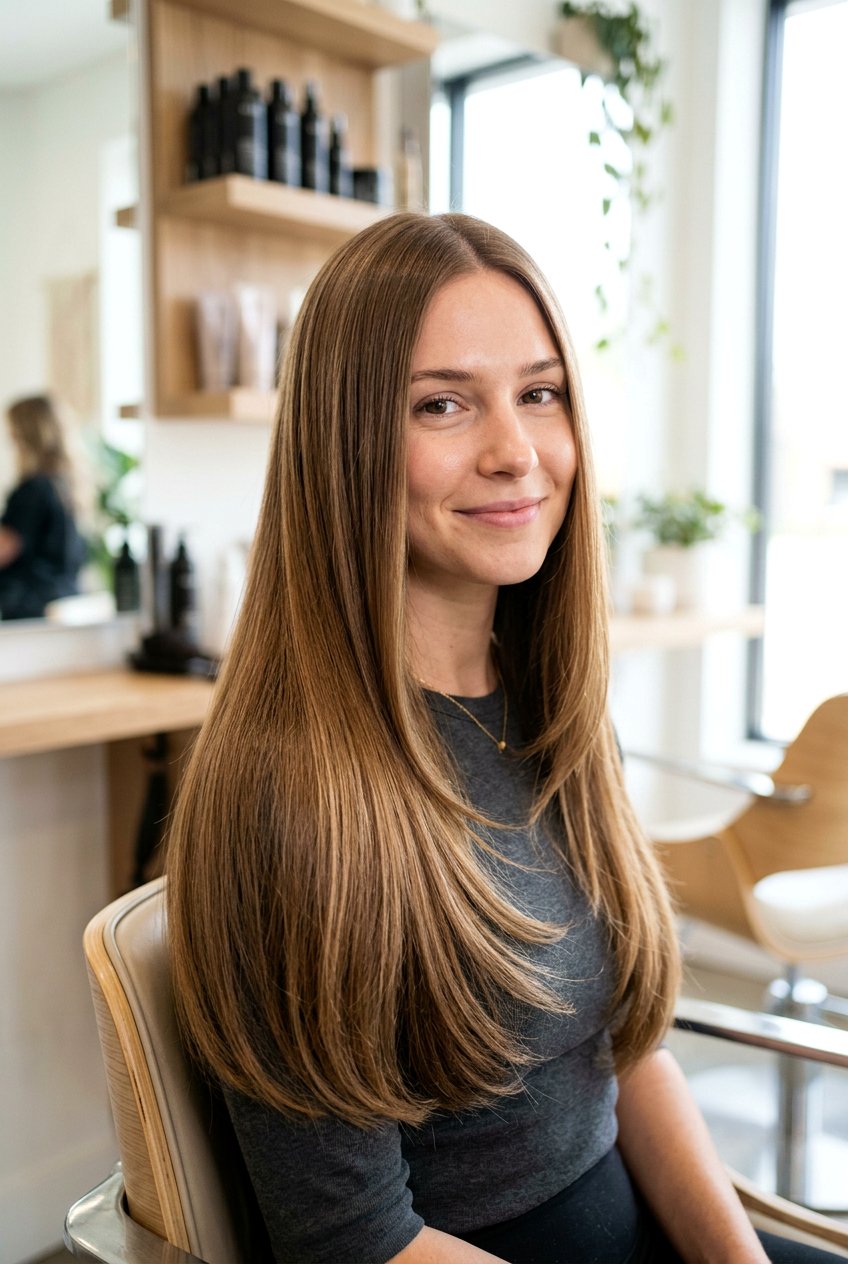 Long Haircut With Soft Internal Layers - 20 korean layered haircut - 20 korean layered haircut