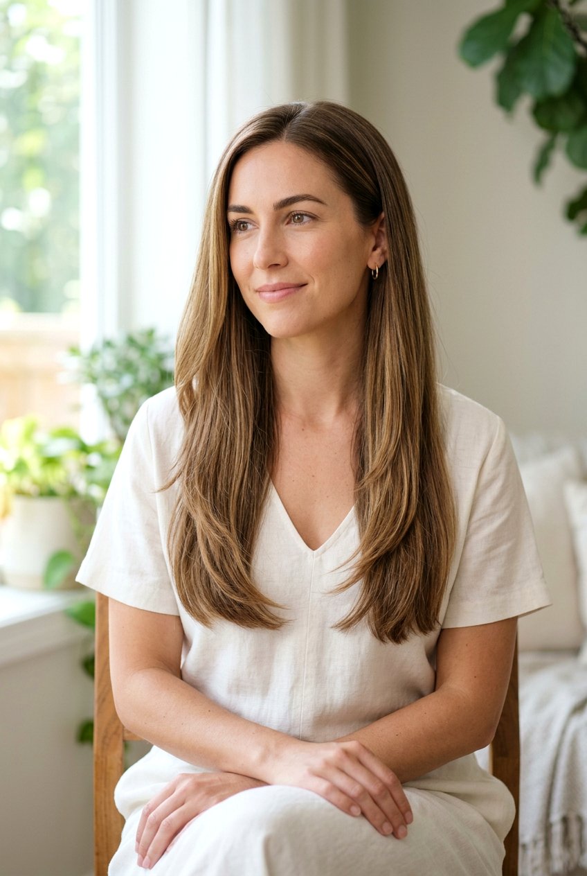 Long Haircut With Subtle Highlights On Thin Hair - 20 long haircut for fine thin hair - 20 long haircut for fine thin hair