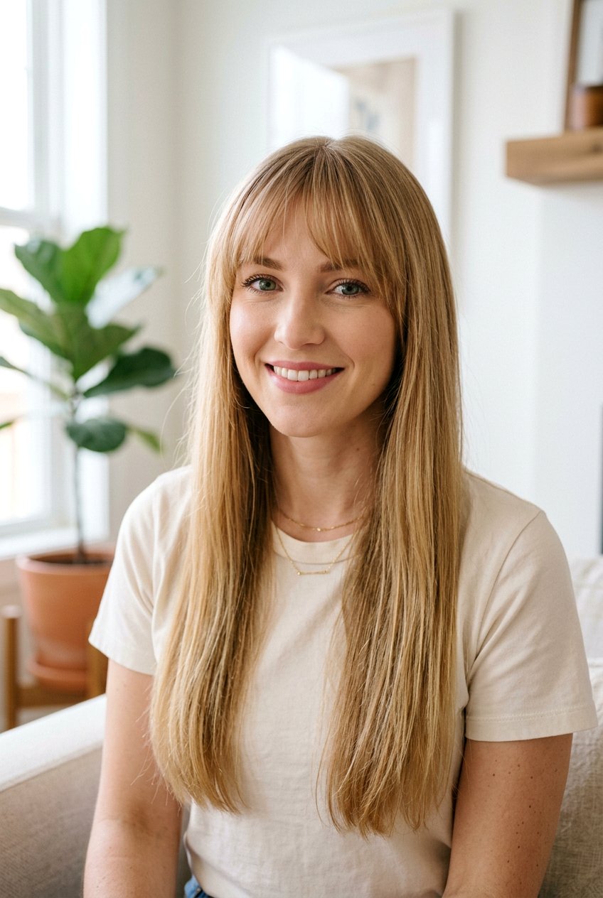 Long Haircut With Thin Hair And Bangs - 20 long haircut for fine thin hair - 20 long haircut for fine thin hair