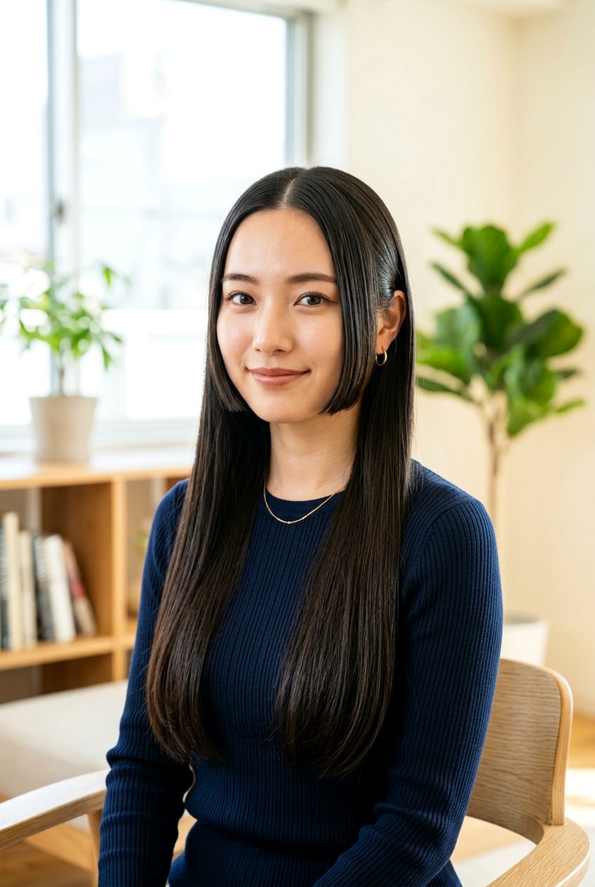 Long Hime Cut Without Bangs - 20 hime cut with long hair - 20 hime cut with long hair