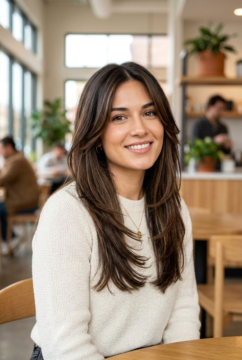 Long Internal Layering For Square Face - 20 long layers for square face women - 20 long layers for square face women