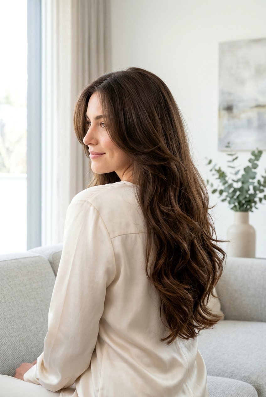 Long Invisible Butterfly Layers - 20 invisible butterfly layers haircut - 20 invisible butterfly layers haircut