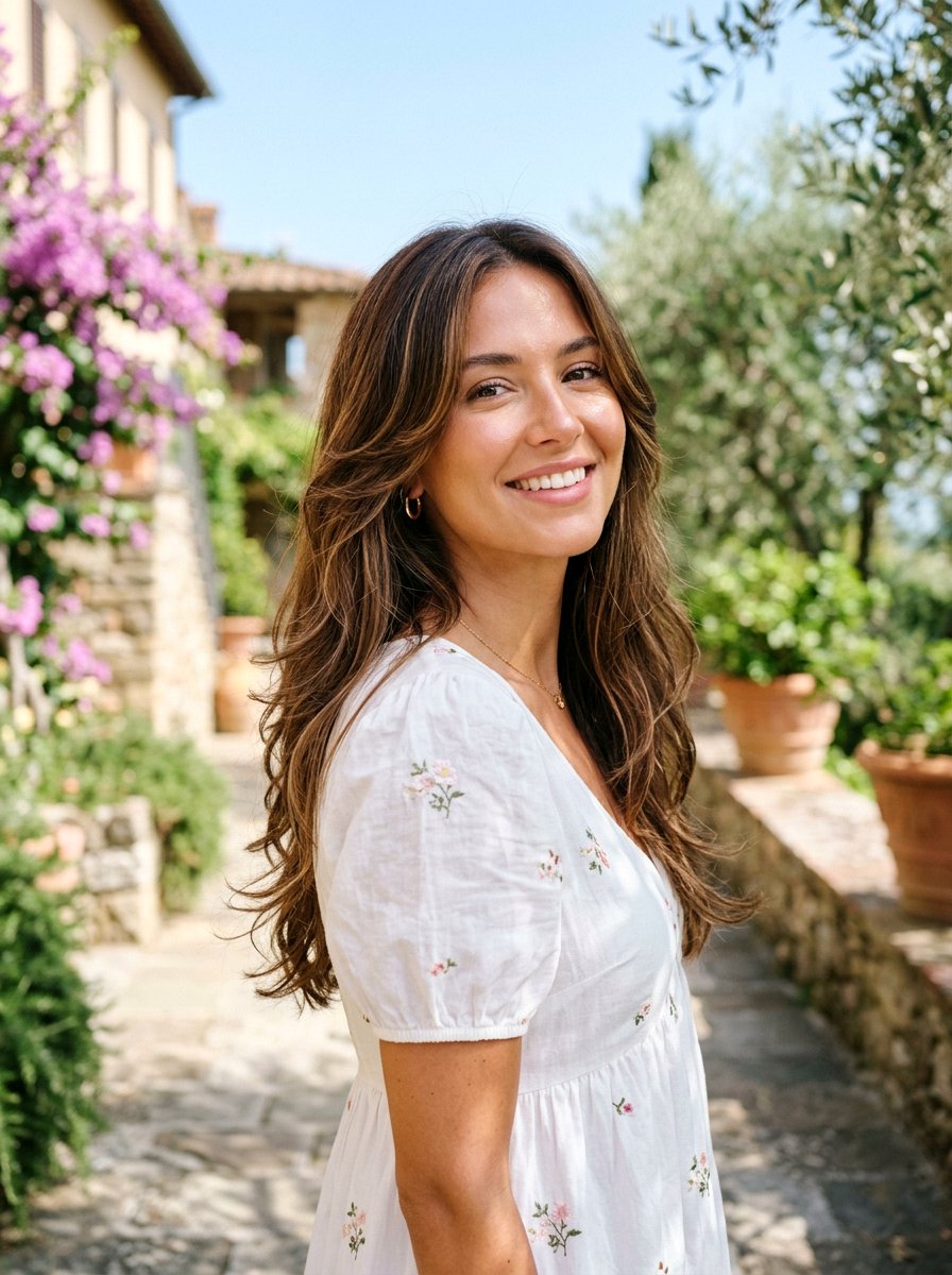 Long Italian Layered Haircut - 20 italian haircut ideas for women - 20 italian haircut ideas for women