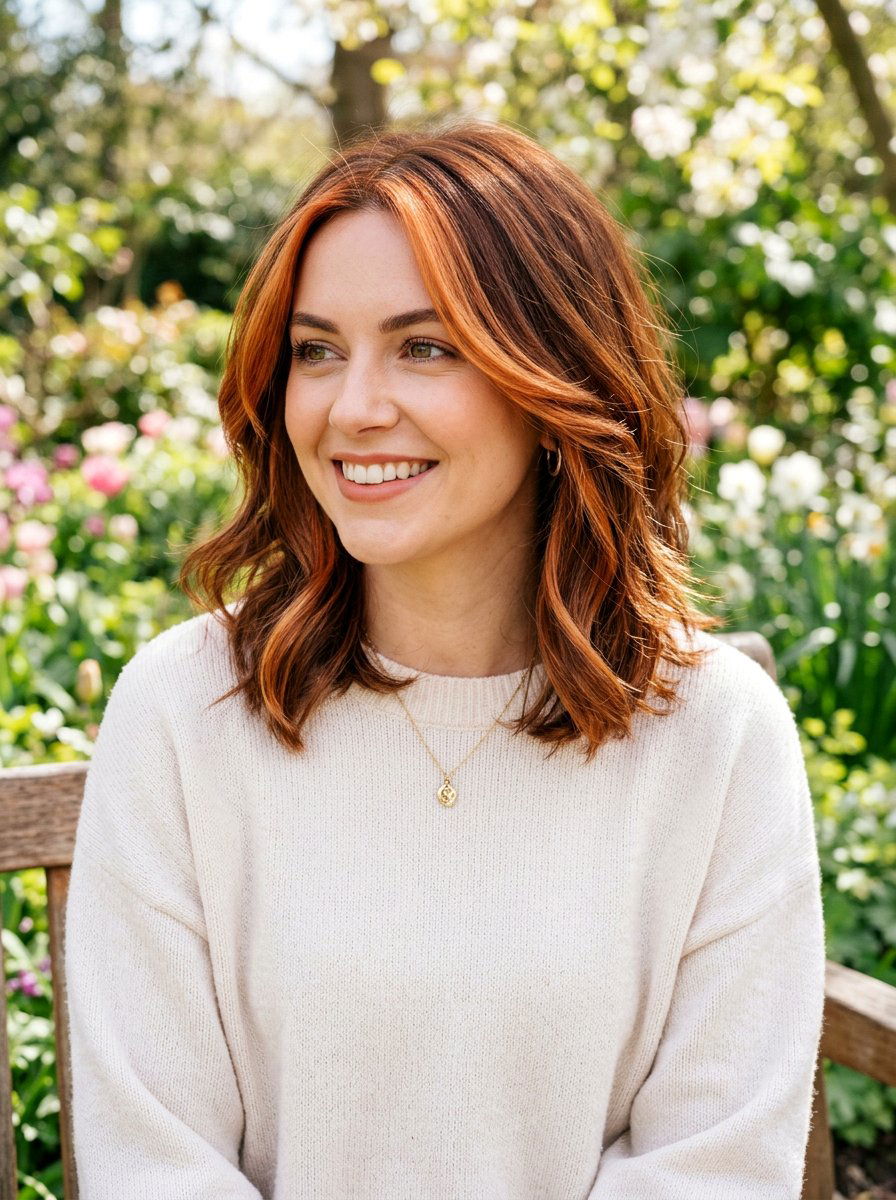 Long Layered Bob Copper Money Piece - 20 copper money piece for layered bob - 20 copper money piece for layered bob