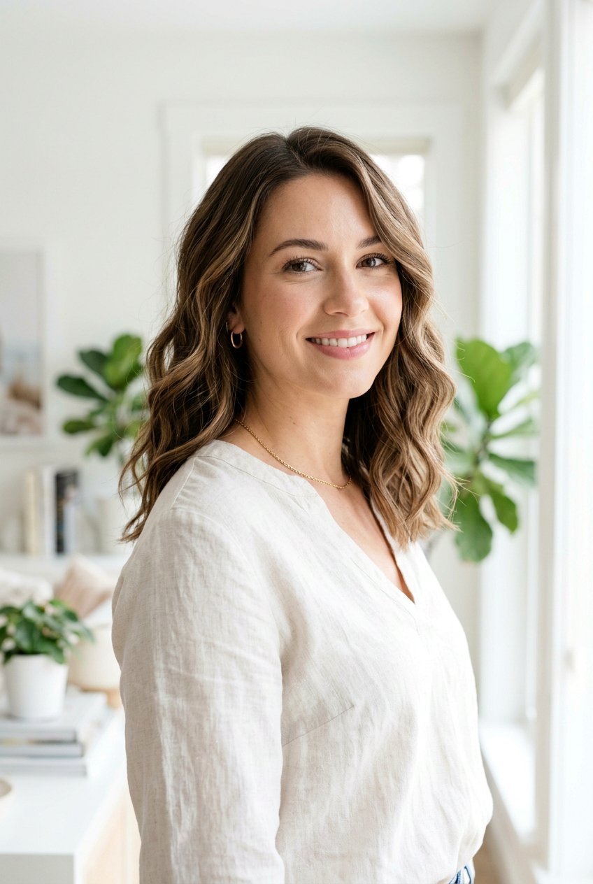 Long Layered Bob With Soft Waves - 20 layered long bob for women - 20 layered long bob for women