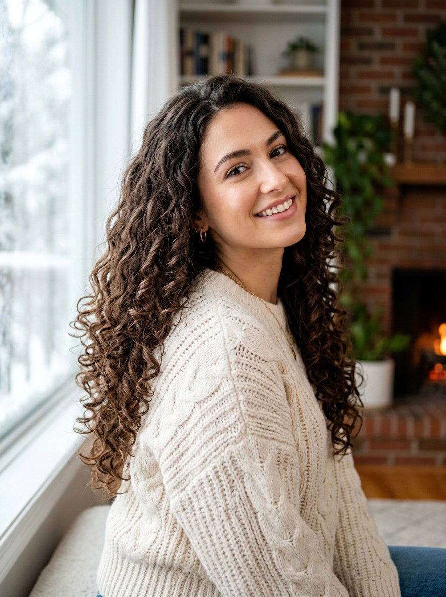 Long Layered Curly Hair - 20 cute curly hairstyle ideas for women - 20 cute curly hairstyle ideas for women