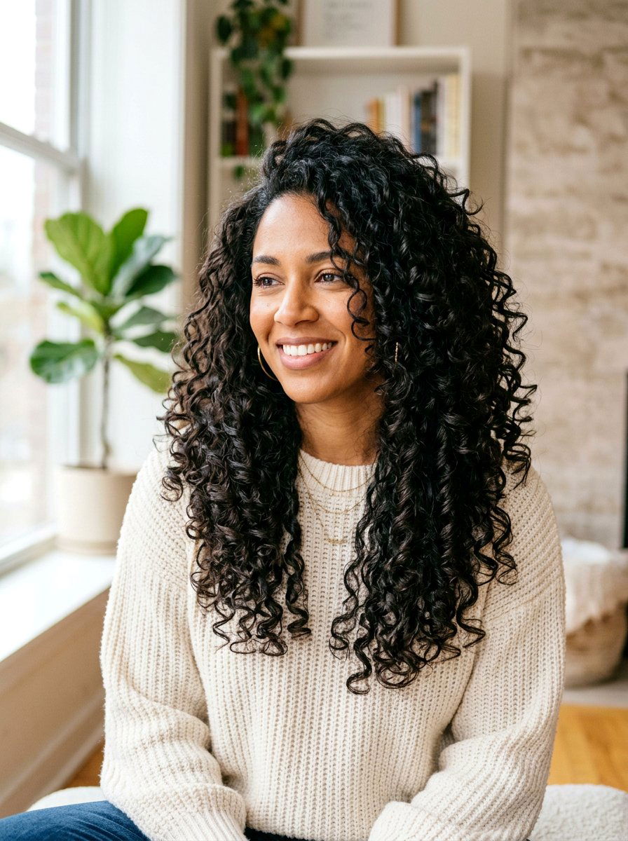 Long Layered Cut For 3c Hair - 20 haircut for 3c curly hair - 20 haircut for 3c curly hair