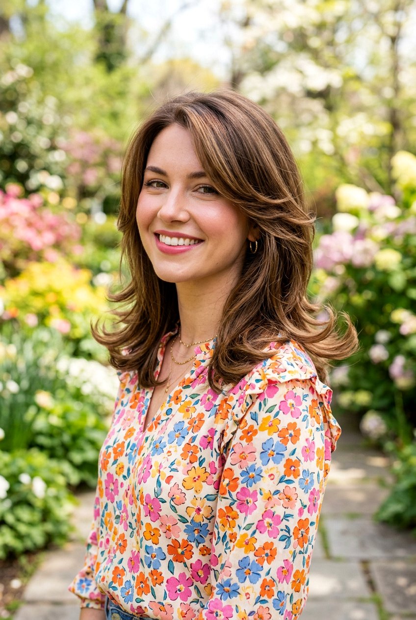 Long Layered Flip Cut - 20 low maintenance haircut for long thick hair - 20 low maintenance haircut for long thick hair