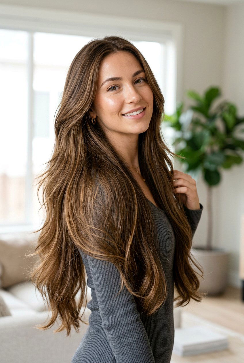 Long Layered Hair - 20 japanese hairstyles for women - 20 japanese hairstyles for women