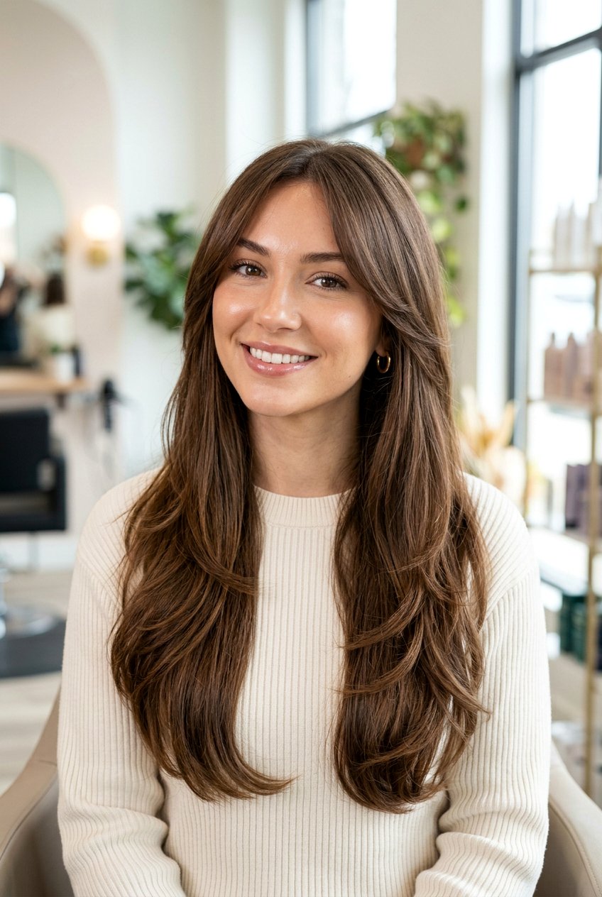 Long Layered Haircut - 20 low maintenance haircuts for women - 20 low maintenance haircuts for women