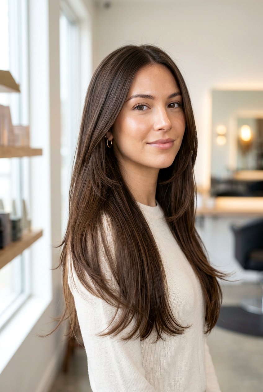 Long Layered Haircut - 20 haircuts for long straight hair - 20 haircuts for long straight hair