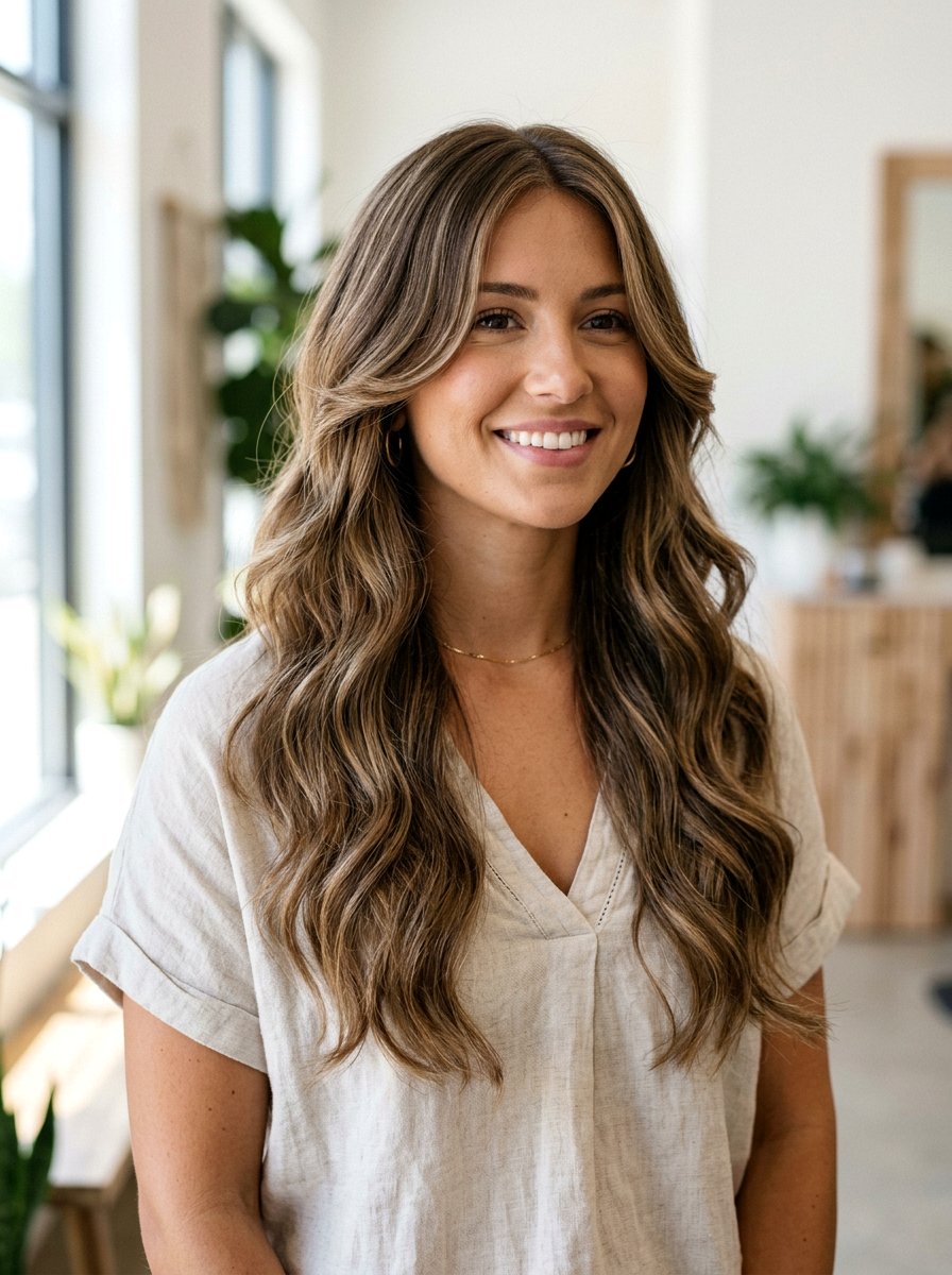 Long Layered Haircut For 2B Wavy Hair - 20 haircut for 2b wavy hair - 20 haircut for 2b wavy hair