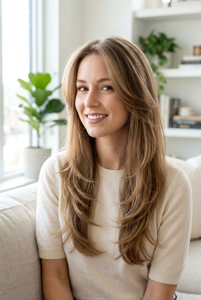 Long Layered Haircut For Fine Hair - 20 cute long haircuts for women - 20 cute long haircuts for women