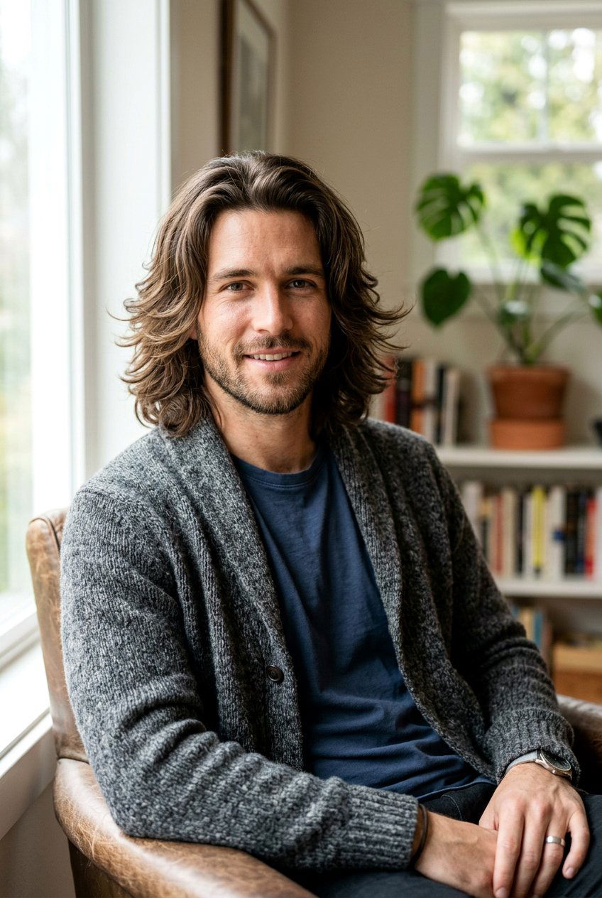 Long Layered Haircut Men - 20 men haircut for long face shape - 20 men haircut for long face shape