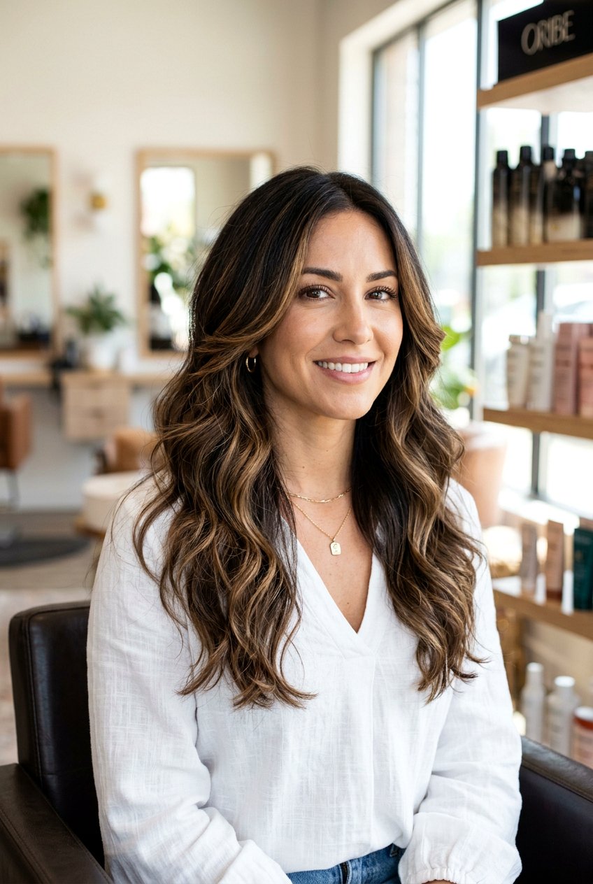 Long Layered Haircut With Balayage For Thick Coarse Hair - 20 long haircut for thick coarse hair - 20 long haircut for thick coarse hair