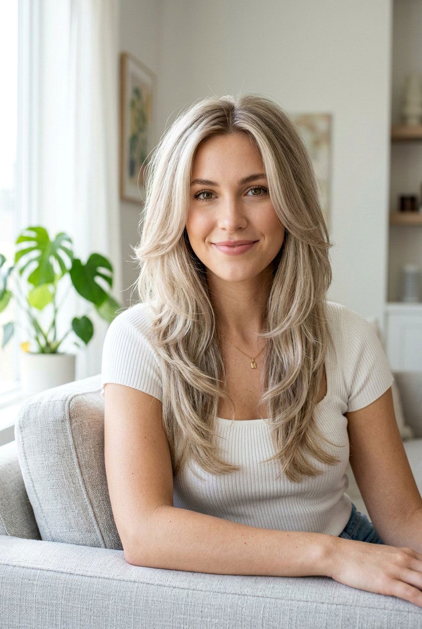 Long Layered Haircut for Fine Hair - 20 glamorous long haircut with layers - 20 glamorous long haircut with layers