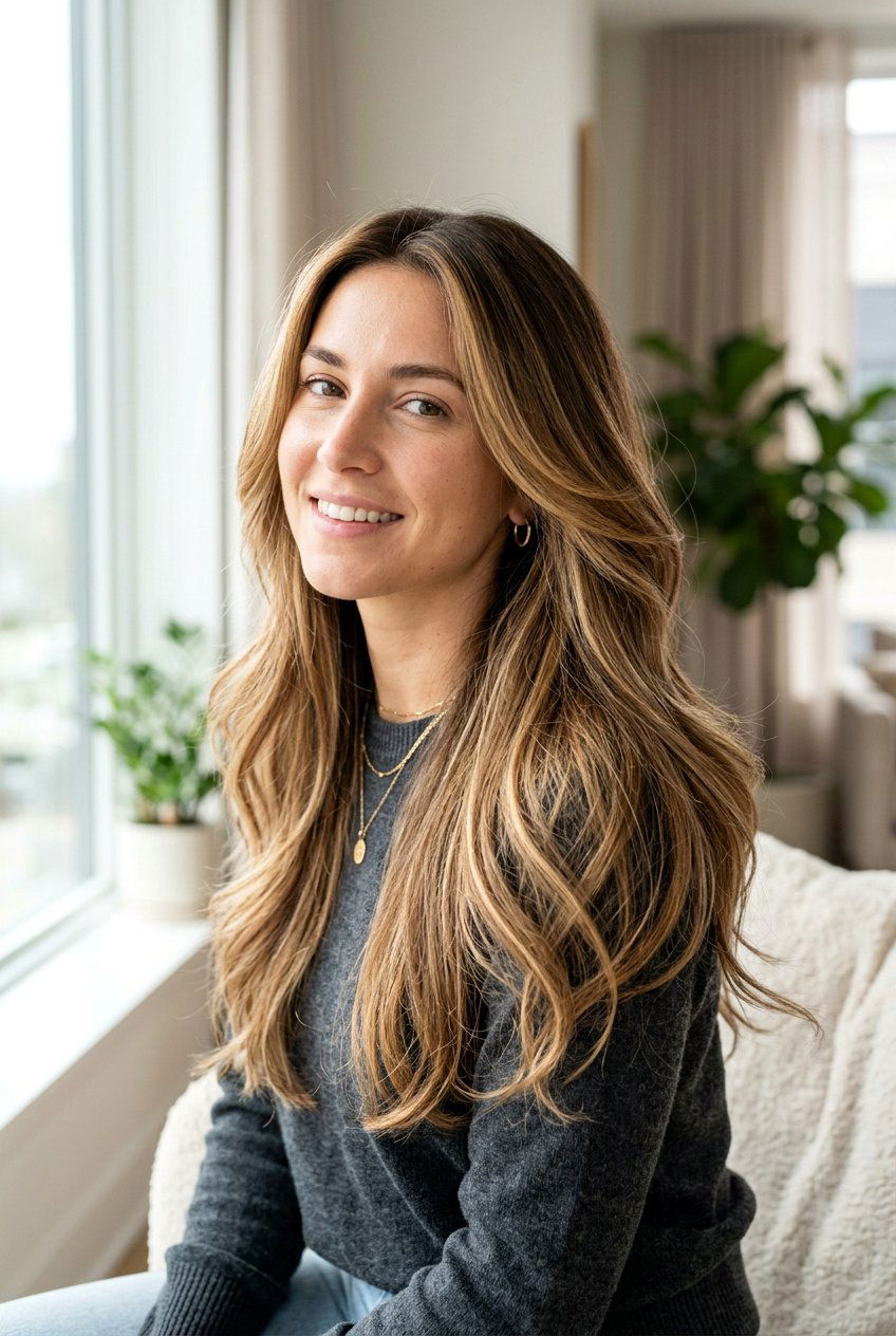 Long Layered Haircut with Balayage - 20 glamorous long haircut with layers - 20 glamorous long haircut with layers