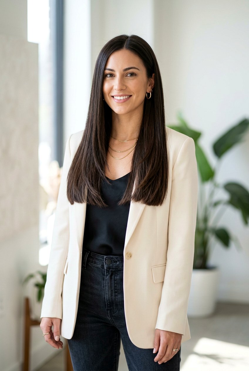 Long Layered Haircut with Blunt Ends - 20 glamorous long haircut with layers - 20 glamorous long haircut with layers