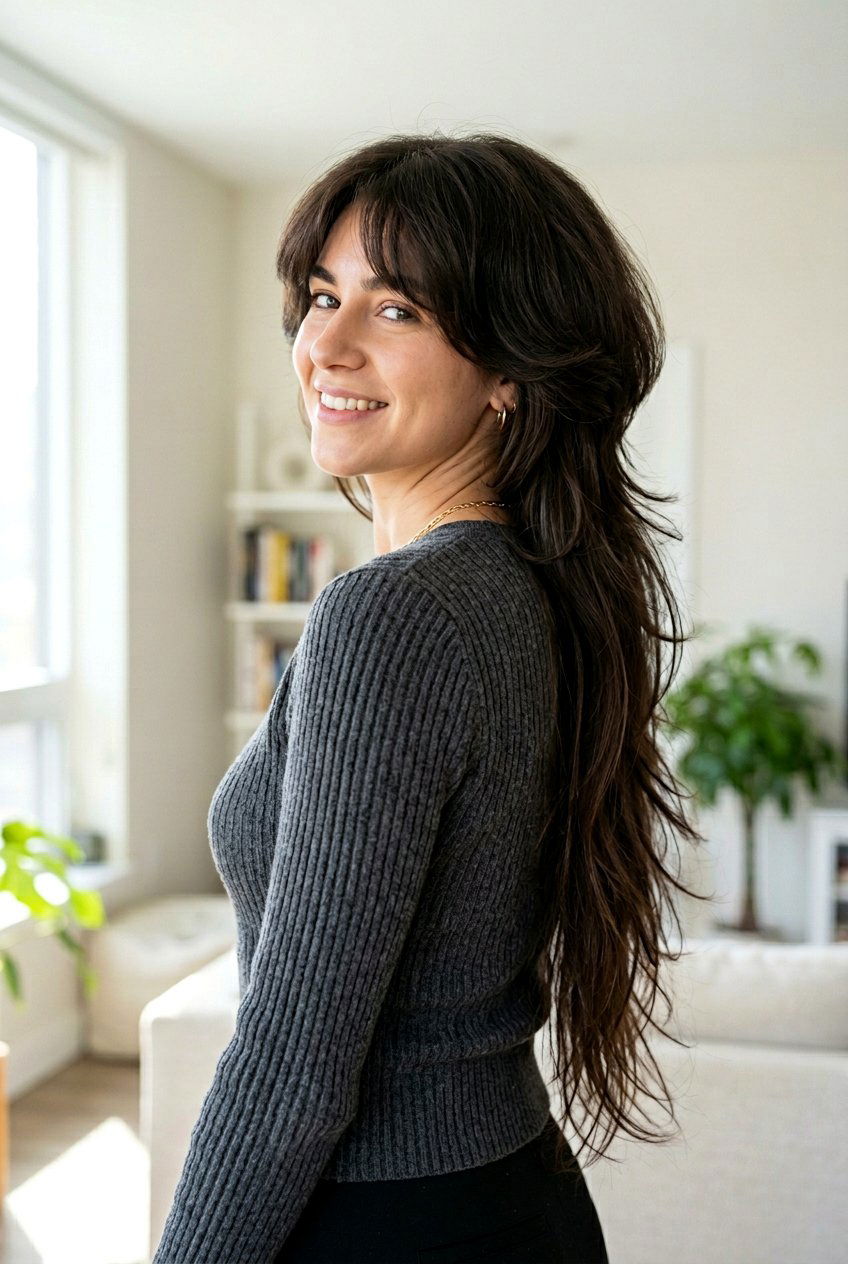 Long Layered Jellyfish Haircut For Thick Hair - 20 layered jellyfish haircut - 20 layered jellyfish haircut