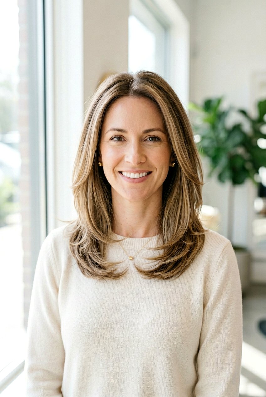 Long Layered Lob With Lightweight Lift - 20 layered lob for fine hair - 20 layered lob for fine hair