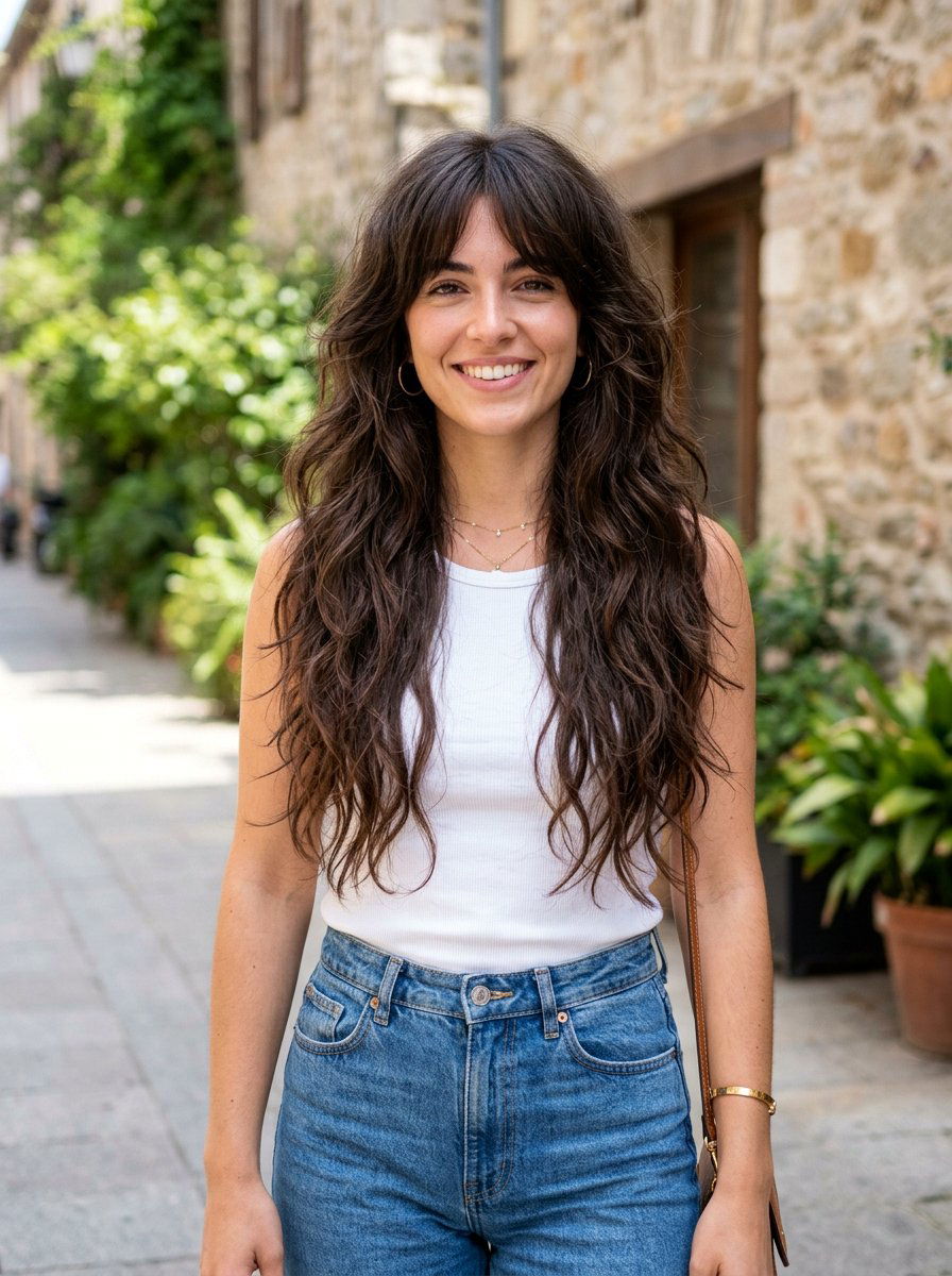 Long Layered Razor Shag For Thick Hair - 20 razor shag for thick hair - 20 razor shag for thick hair