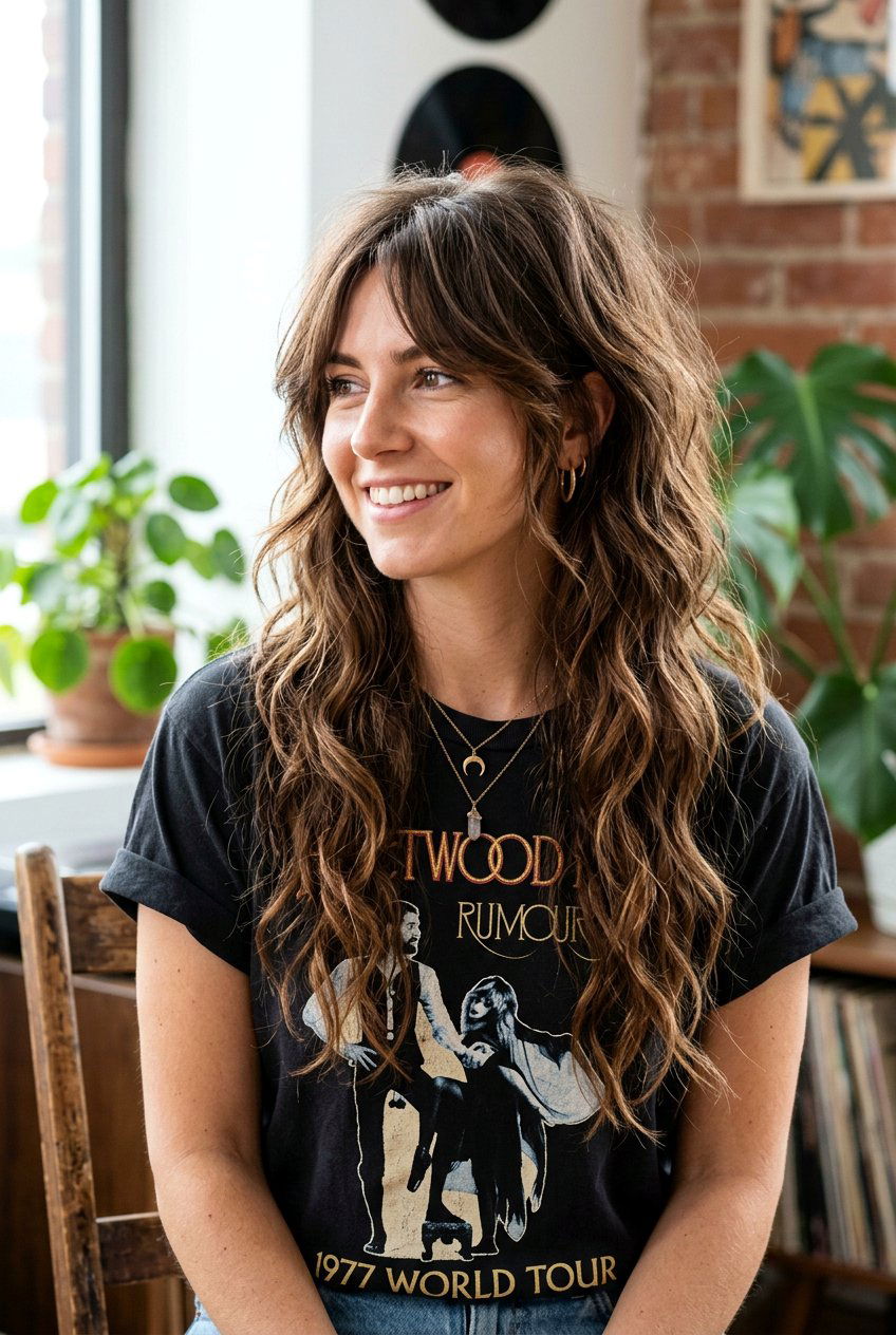 Long Layered Shag - 20 grunge shag hairstyle women - 20 grunge shag hairstyle women