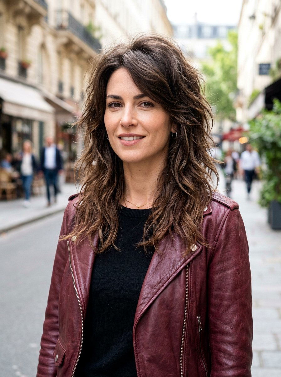 Long Layered Shag Haircut - 20 polished long layers haircut - 20 polished long layers haircut