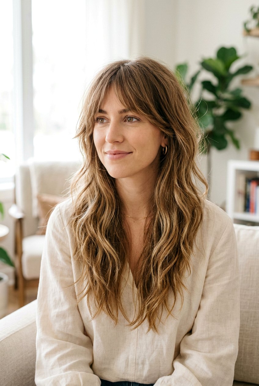 20 Best Long Shag for Straight Hair Women to Try This Year