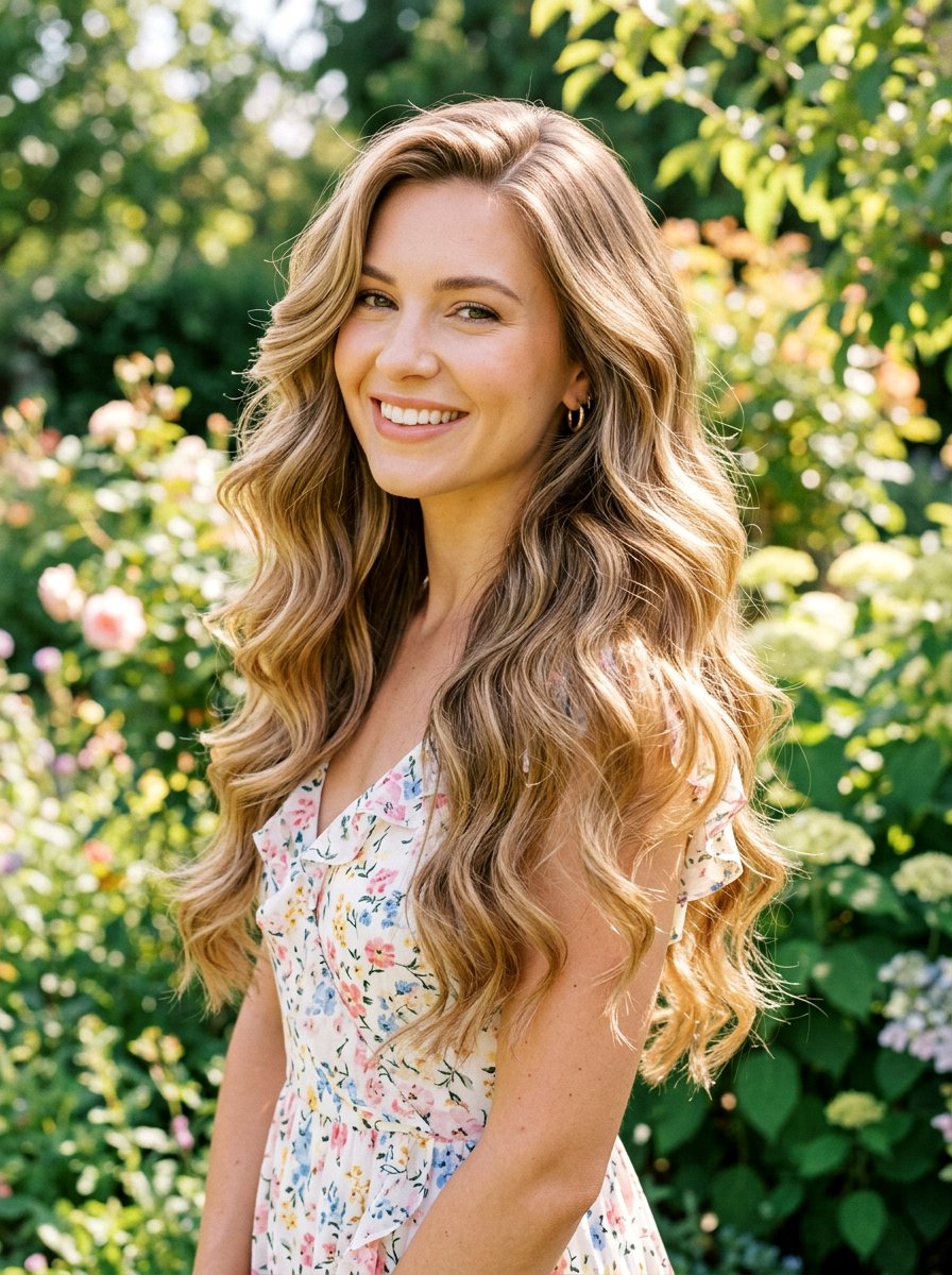 Long Layered Side Part Waves - 20 glossy side part waves hairstyle - 20 glossy side part waves hairstyle