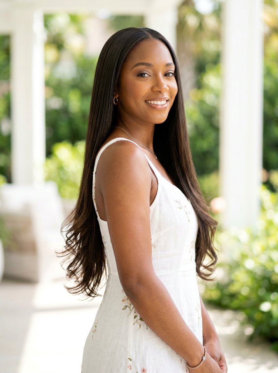 Long Layered Silk Press - 20 haircut for silk press hair women - 20 haircut for silk press hair women